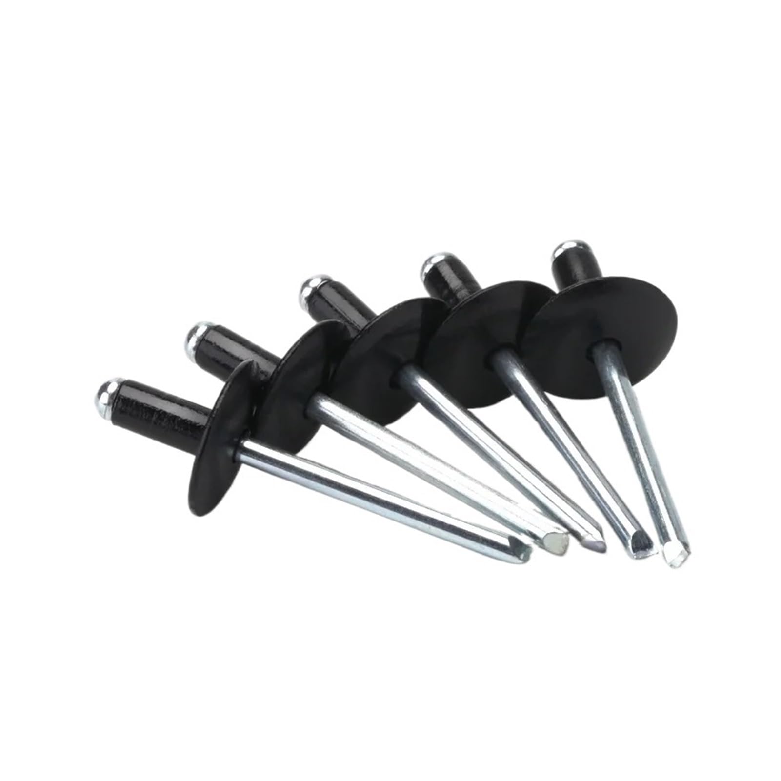 remaches ciegos, Remaches ciegos M3.2 M4 M5 de tapa brida grande aluminio 10 20 30 piezas(10mm,M4-20pcs)
