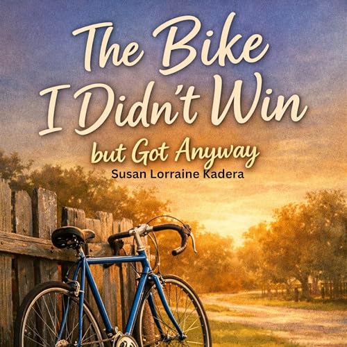 Diseño de la portada del título The Bike I Didn&rsquo;t Win but Got Anyway