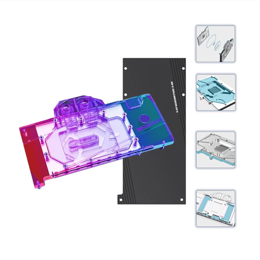 Amazon.com: GPU Waterblock -for Zotac RTX 4080 Super 16GB