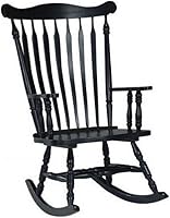 Vista 1 de International Concepts Williamsburg Rocker Antique Black