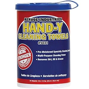Image of Crown 5021 Hand-y Pre-moistened Cleaning Towel (75/pail)