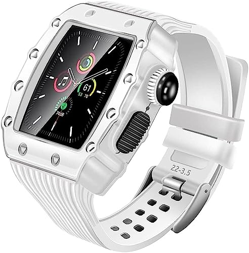 Coque antichoc Apple Watch avec cadre en alliage et bracelet rechange SAAWEE