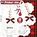 12 Pcs Christmas Stocking Name Tags Wooden Name Tags for Stockings Buffalo Plaid Hanging Ornaments Rustic Christmas Tree Ornaments(Black White, Red Black, White)