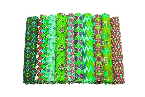 Image of Nilavan's Designer Unstitched Blouse Materials | Gorgeous Traditional Multi-Color Blouse Pieces for Women