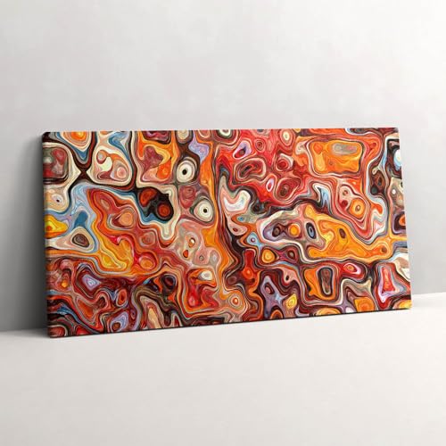 Peinture murale l'image imprimee sur toile art abstrait moderne 140x70cm