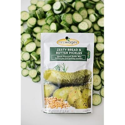 Mrs. Wages Zesty Bread & Butter Pickle Mix, 6.2 Oz (Pack of 3)