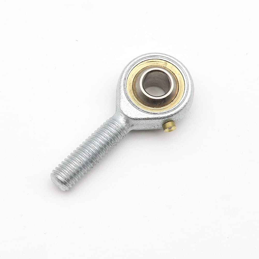 1 pièces POS POS8 POS6 5mm/6mm/8mm/10mm/12mm/14mm roulements à rotule mâle droit fileté métrique roulement simple sphérique (Size : SA30 30mm, Color : Left thread)