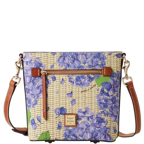 Dooney & Bourke Hydrangea Basketweave Small Zip Crossbody
