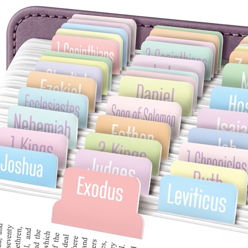EssexWares Pastel Bible Tabs