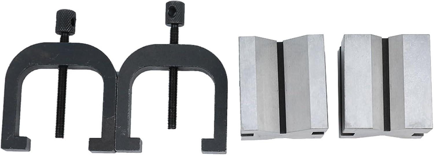 V30 V35 Practical V Shaped Clamp Home Accessory for Stable Workpiece Holding in Complex Machining Use Quick Positioning Designs