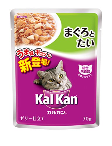 カルカン ウィスカス パウチ 1歳から まぐろとたい 70g×16P
