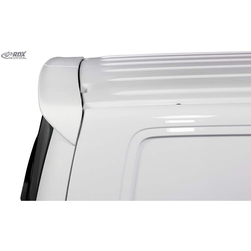 Spoiler Tetto Per Volkswagen Transporter T6 (2015+) – Per Versioni Con 2 Porte Posteriori, In Plastica PUR Nera, Non Verniciato