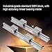 2Pcs 300mm12mm SBR12UU Linear Slide Rail Shaft Bearing Slide Block Industrial Grade Rail Positioning for DIY CNC Mills Lathes