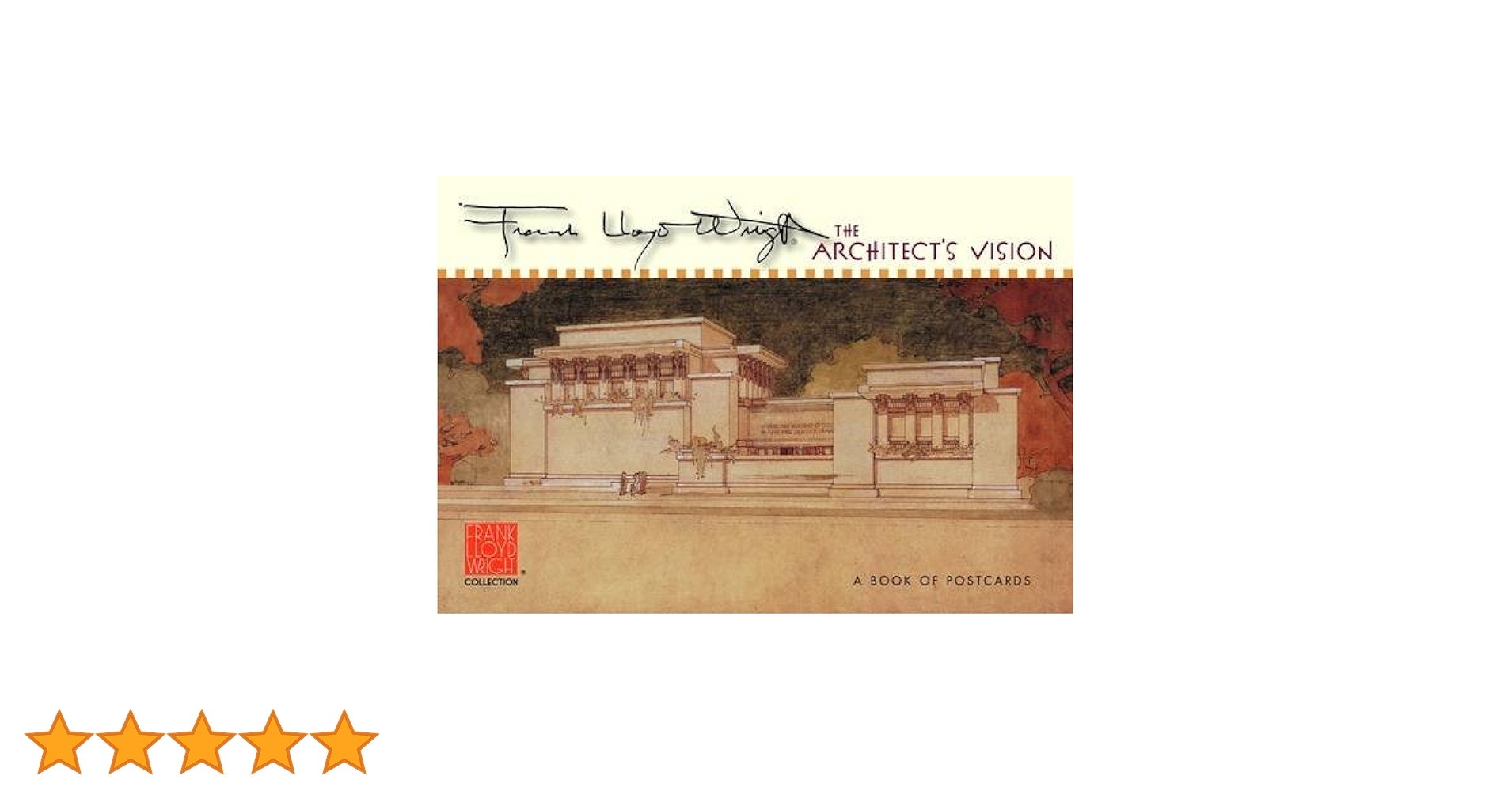 Amazon.co.jp: The Architect's Vision : Wright, Frank Lloyd: 洋書