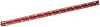 Alumicolor 3000 Series 6-Inch Red Mini Aluminum Triangular Engineer Scale 3210-4