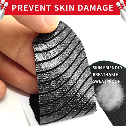 birllaid 120pcs bowling thumb tape bowling finger tape bowling tape thumb for bowlers bowling accessories for men women