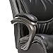 Serta Baxter Big and Tall Smart Layers Executive Office Chair with ComfortCoils, Ergonomic Computer Chair with Layered Body Pillows, Black & Gray Bonded Leather