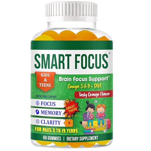 Smart Focus Omega 3 DHA Gummies