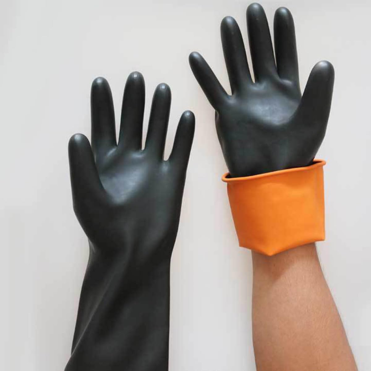 BGGIWY Gummihandschuhe 3 Paar Wäsche Kunststoff Haushaltsreinigung