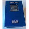 Oleg Cassini Crystal Pastel Blue Whale Paperweight