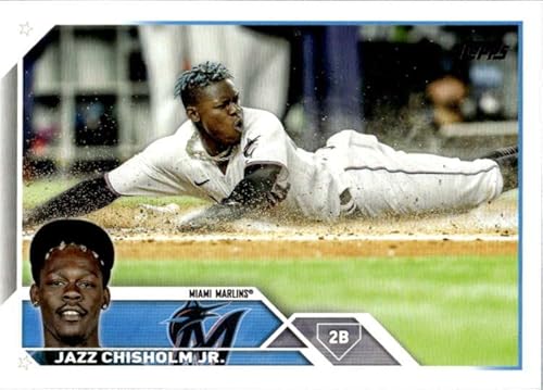 2023 Topps #172 Jazz Chisholm Jr. Miami Marlins NM-MT MLB Baseball