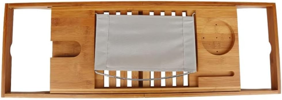 Bathtub Rack Natural Color Bath Bridge Caddy Bathtub Storage Rack Tidy Tray Holder