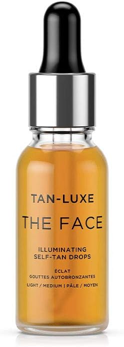Tan Luxe The Face 20ml - Illuminating Self-Tanning Drops Light/Medium