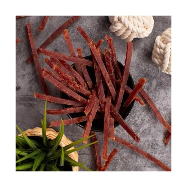 Lyra Pet® 1 kg Entenbrustabschnitte | Geschmackvoller Kausnack | Leckerli auch für Welpen und ältere Hunde | Fettarmes Hundefutter | Gut verträglich | Wiederverschließbarer Beutel – Bild 8