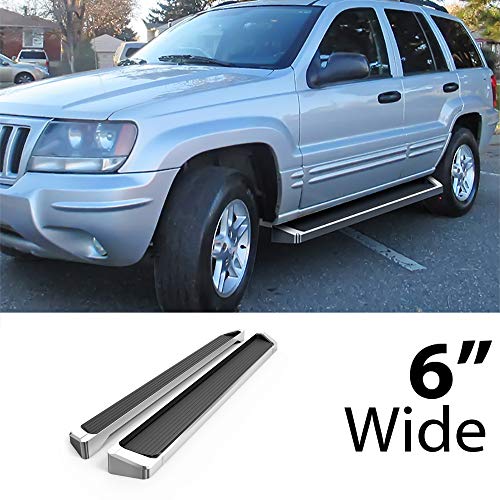Estribos laterales de aluminio para Jeep Grand Cherokee miniatura 2