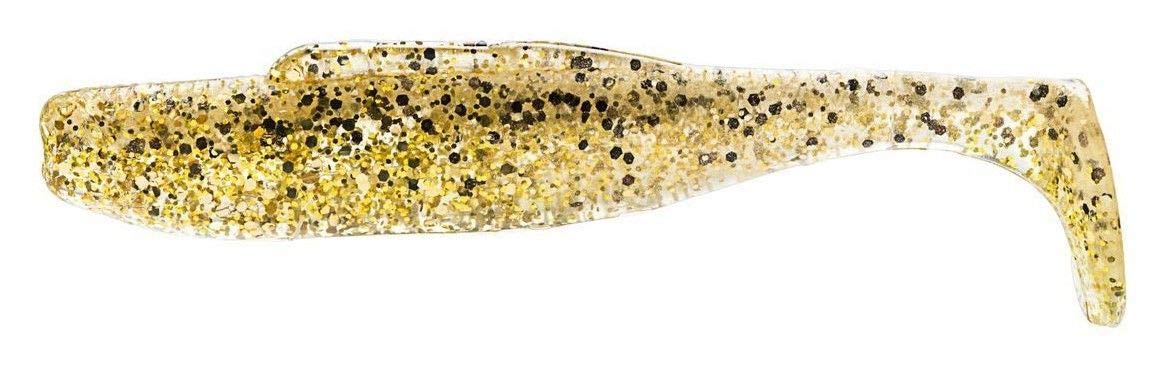 Z-man, DieZel MinnowZ Soft Bait Lure, Freshwater/Saltwater, 4" Length, Gold Boy, Package of 5