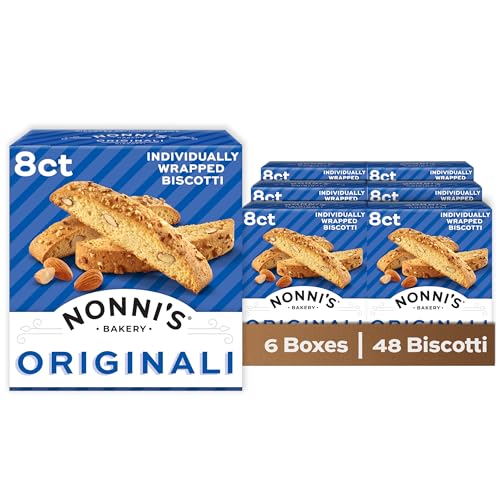 Nonni's Biscotti, Originali, 6 Boxes, 48 Biscotti Total