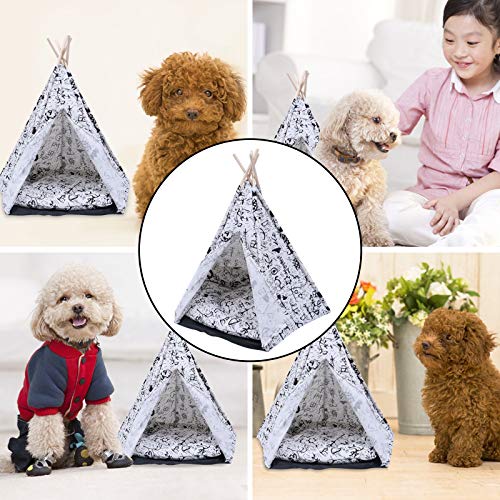 TEHAUX Abrigo para animais de estimação Tenda para animais de estimação Casa para gatos Cama Casa pa