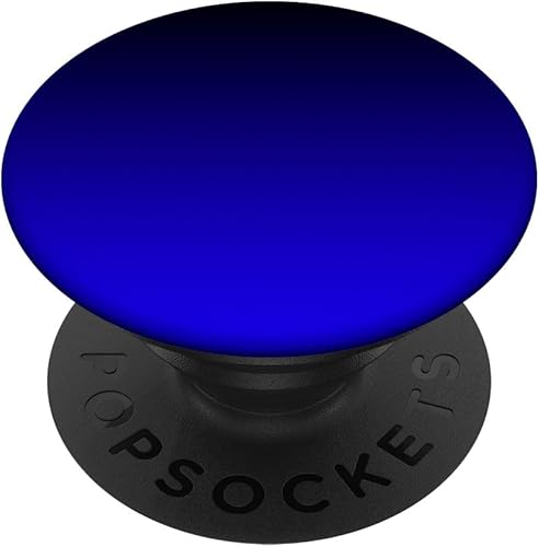 Bastante gradiente estético colorido azul y negro Ombre Color PopSockets PopGrip agarre intercambiable para teléfonos y tabletas