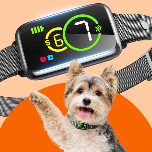1S Stop Barking Smart Dog Bark Collar, Humane Anti...