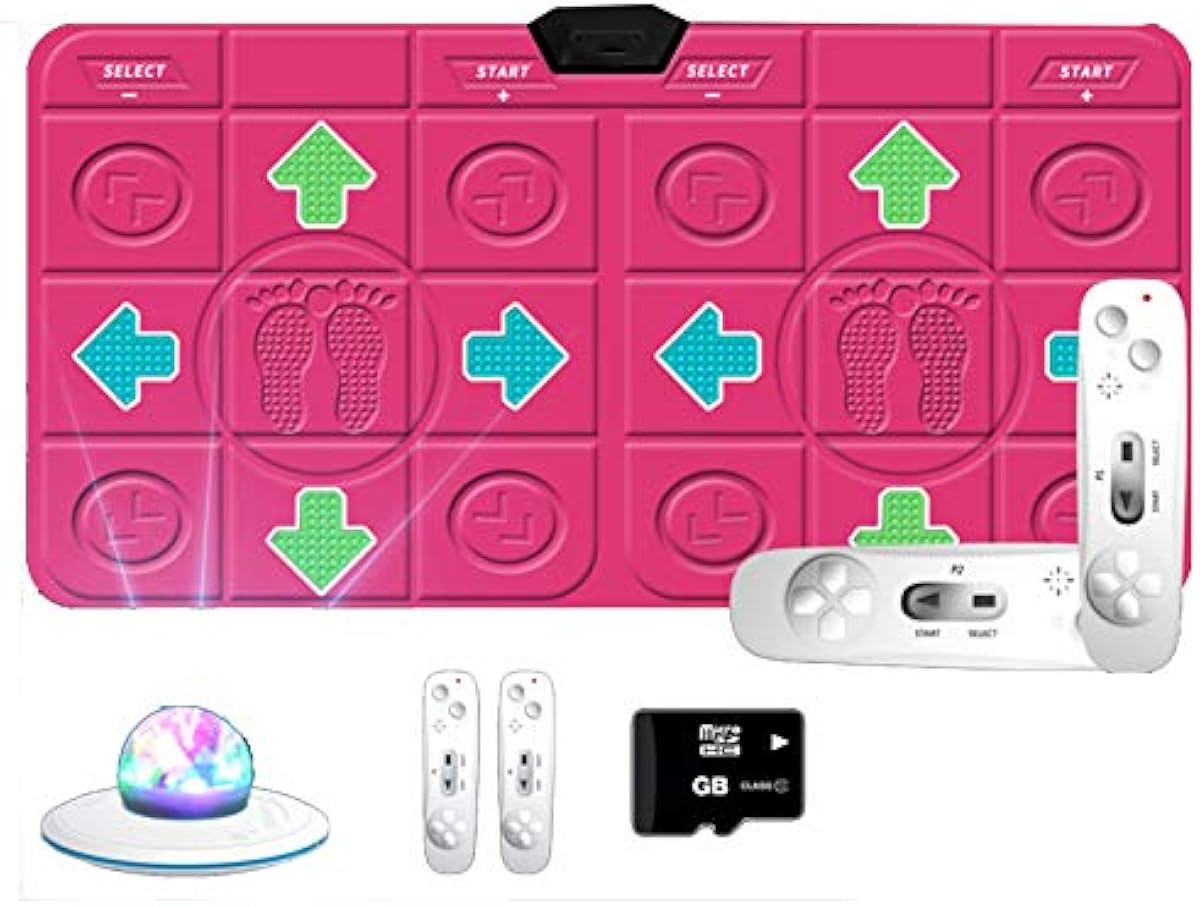 在庫有り送料無料 ダンスマット 滑り止め耐摩耗性ダンスステップダンスパッド ダンスマットパッドパッド ダンシングマット Color Pu Red ゲーム わけあり価格 Www Civilittee Hu Com