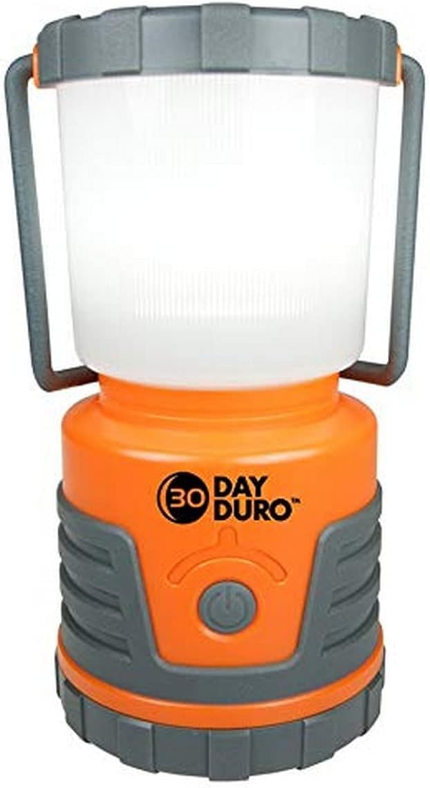 UST 30-Day Duro LED Portable 700 Lumen Lantern with Lifetime LED Bulbs and Hook for Camping, Hiking, Emergency and Outdoor Survival