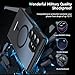 OWKEY for S23 Ultra Case 6.8'', Magnetic Samsung Galaxy S23 Ultra Case for Magsafe, [Shockproof Military] Translucent Back Slim Bumper Cover Phone Case Galaxy S23 Ultra Case, Black