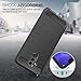 MoKo Huawei Mate 20 Lite Case, Soft Lightweight TPU Bumper Cover Carbon Fiber Design Anti-Scratch Slim Back Panel Shock Aborsption Cellphone Shell Fit with Huawei Mate 20 Lite - Black