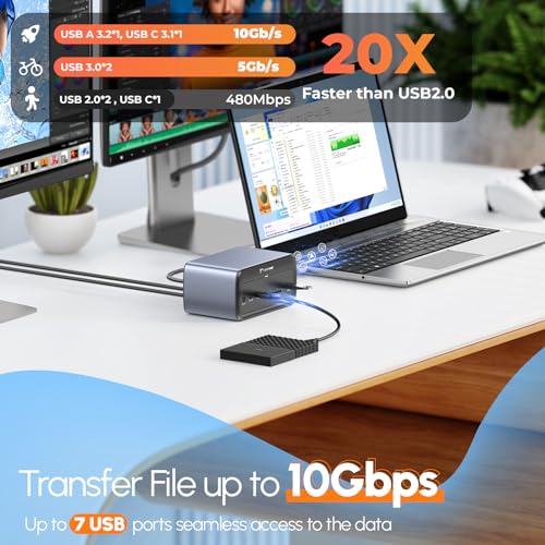 Thunderbolt 4 Docking Station Dual Monitor