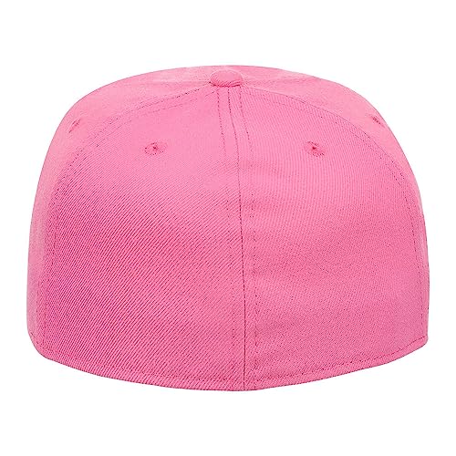 Image of Lids Blank Premium Full Court w /Colored Under Visor Fitted Cap
