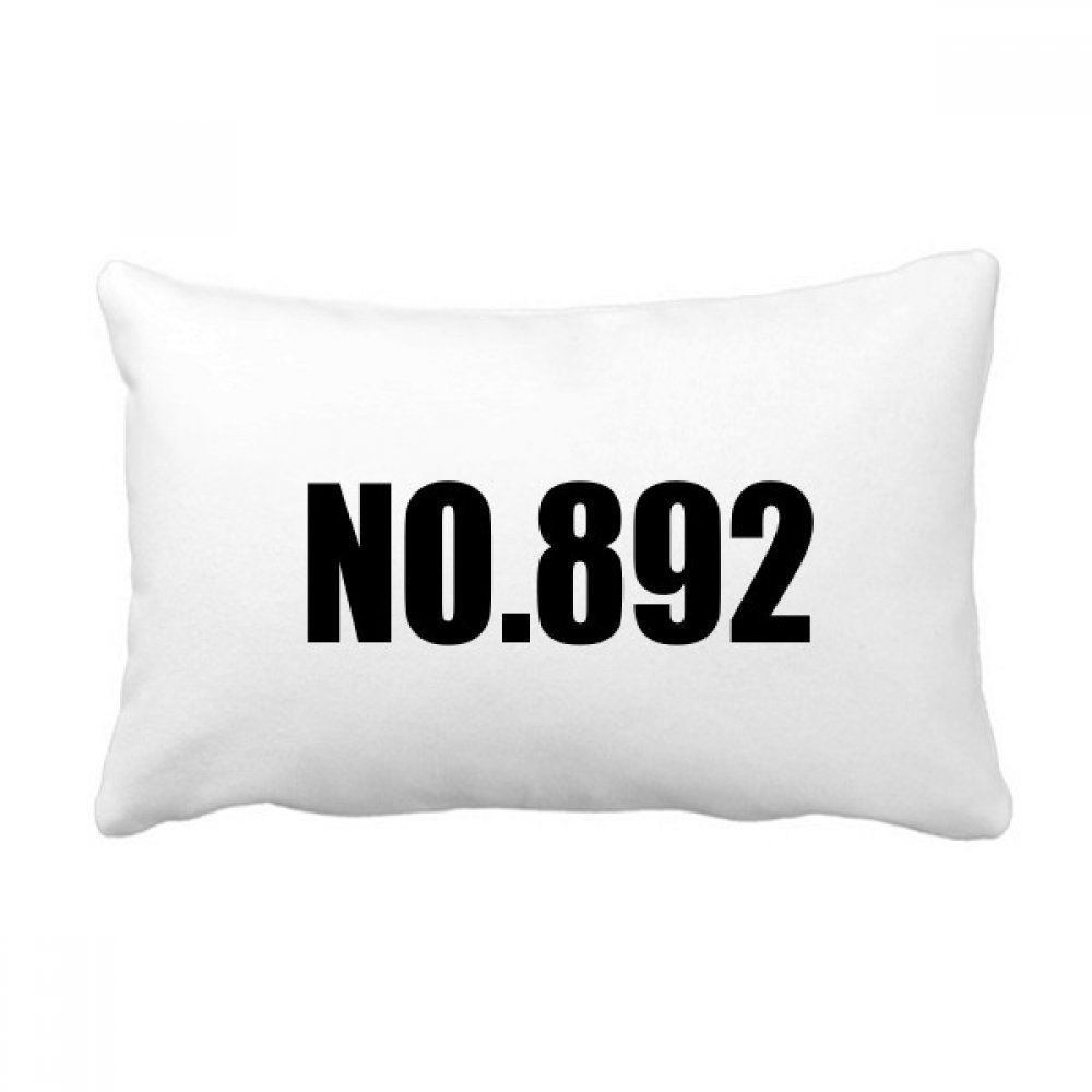 Coussin lombaire numéro 892 multicolore, le cadeau déco idéal et utile