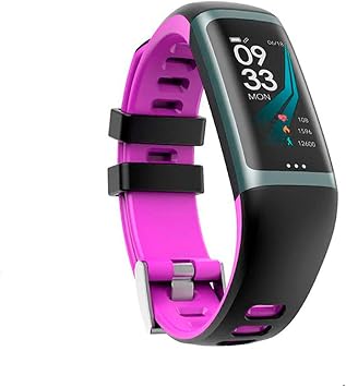 BLACK MAMUT Smartwatch Reloj Inteligente Brazalete Conexión Bluetooth  Podómetro, Medidor Calorías, Presión Sanguinea, Monitor de Sueño,