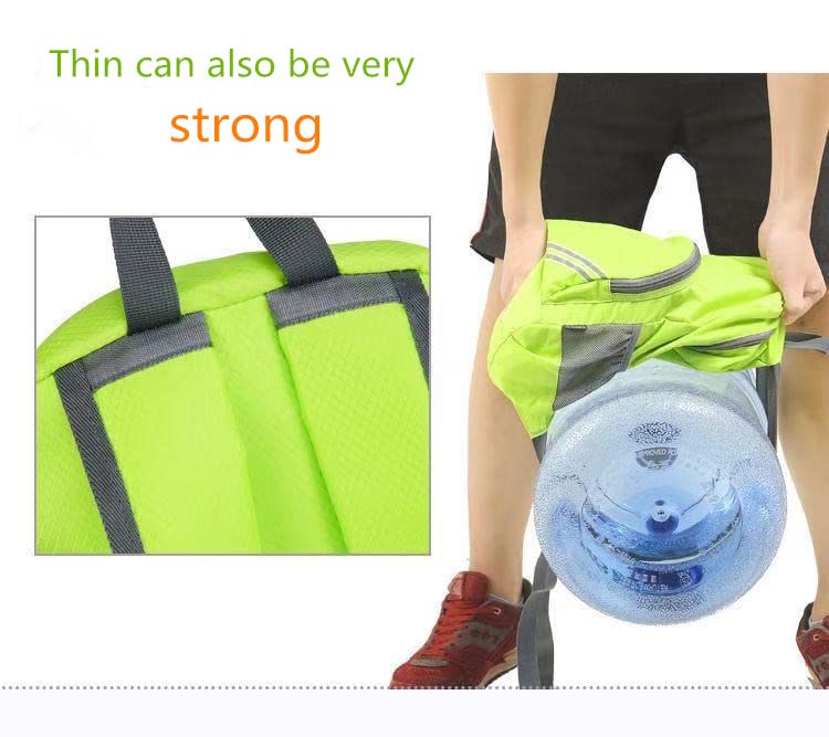 Mochila plegable ligera impermeable para senderismo y viaje miniatura 4