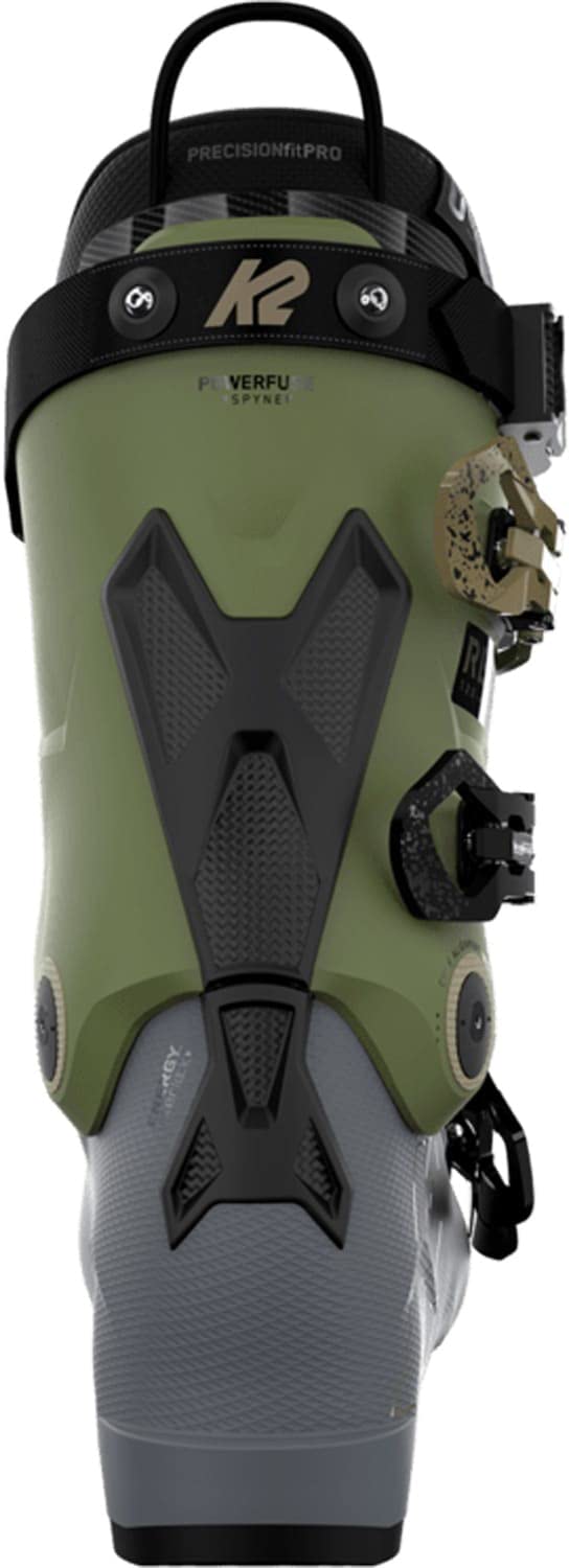 Amazon | K2 Recon 120 MV メンズ スキーブーツ ブラック/グリーン
