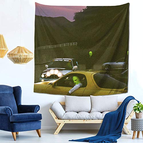 Top Rapper Tra-Viss=Cot Album Jackboys Cover Soft, Comfortable And Durable Tapestry Fabric Good Indoor Wall Decoration (59x59inch)