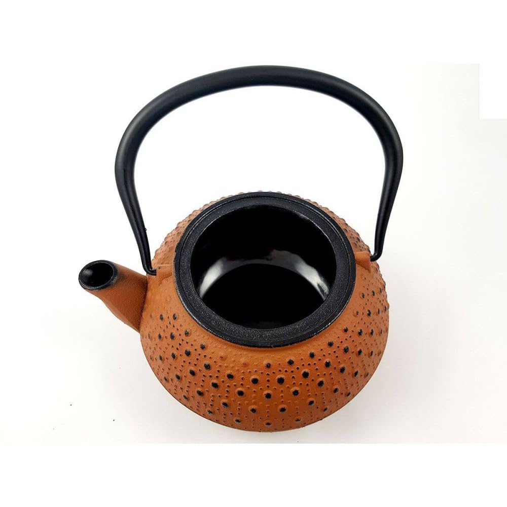 Tetera de hierro fundido (1 L), color verde