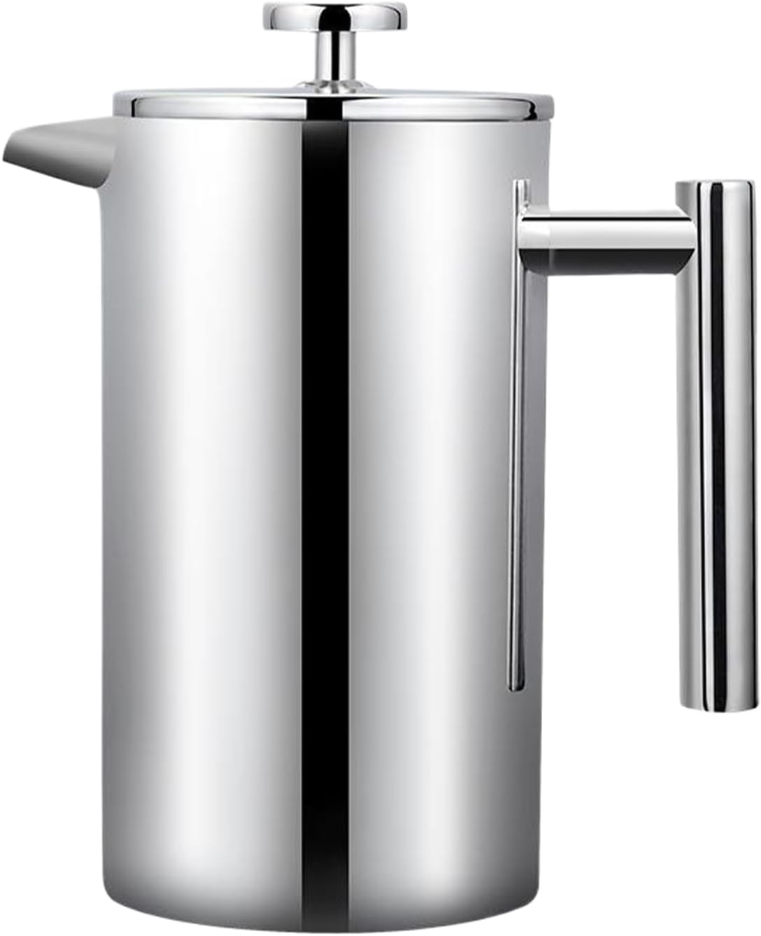 Tea Brew Press Pot Stainless Steel Easy to Clean
