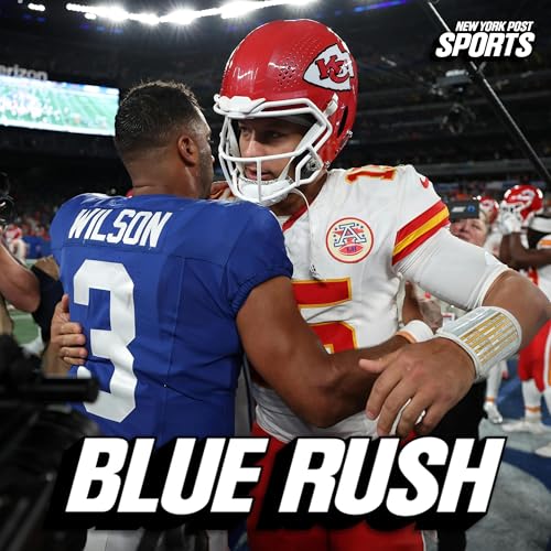 Giants offense STRUGGLES in 22-9 loss to Chiefs on SNF | Blue Rush LIVE cover art