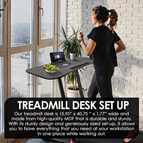 Eetltech Treadmill Desk Attachment 15.95 Inch X 40.75 Inch X 1.77 Inch Wider For Laptop/Ipad/Tablet/Book Holder thumb #2
