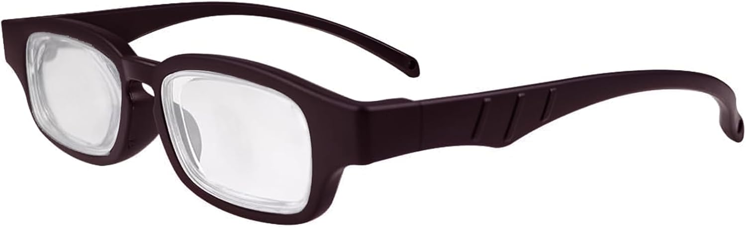 Flex Focal Adjustable Glasses Dial Vision Reading Glasses 0D to 350D Zoom Eyeglasses Men and Women